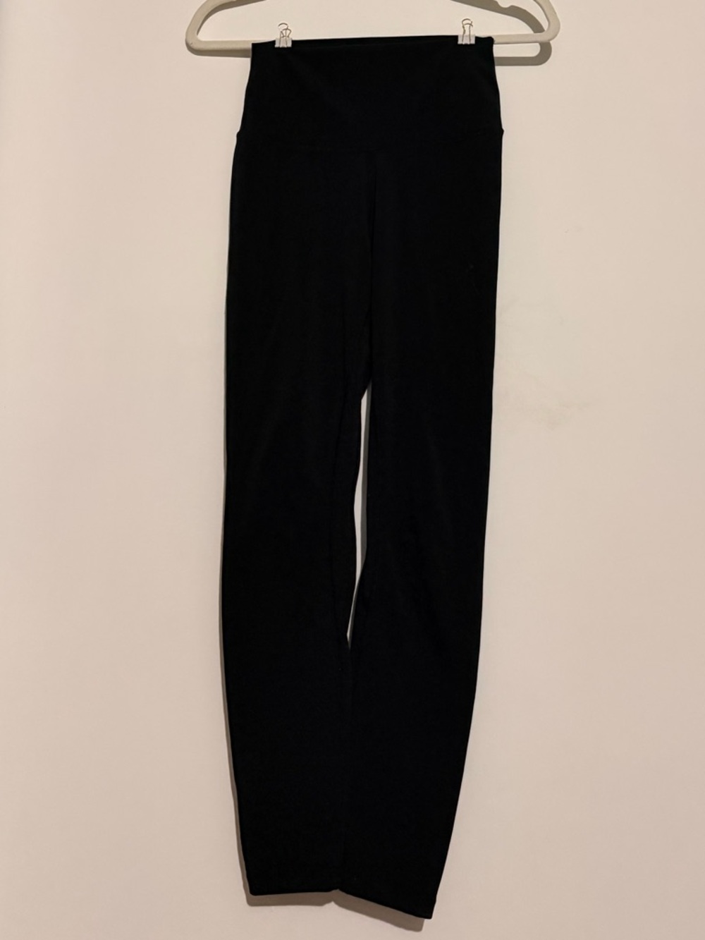 High-Waist Black Leggings - Women's Stretch Pants